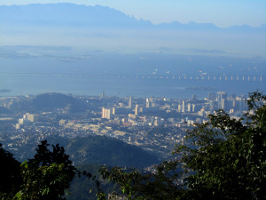 Vista do alto do Corcovado